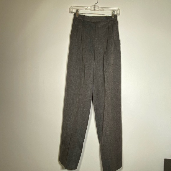 80s VTG Saint Laurent Wool Trousers - Picture 14 of 17